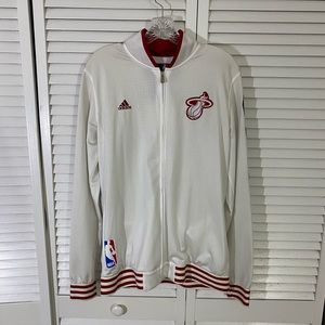 White Miami Heat Sweater